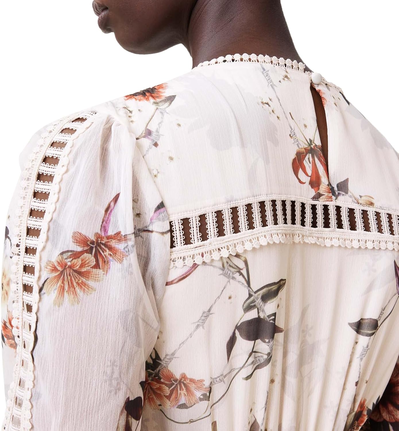 AllSaints Women's Zora Midi Dress