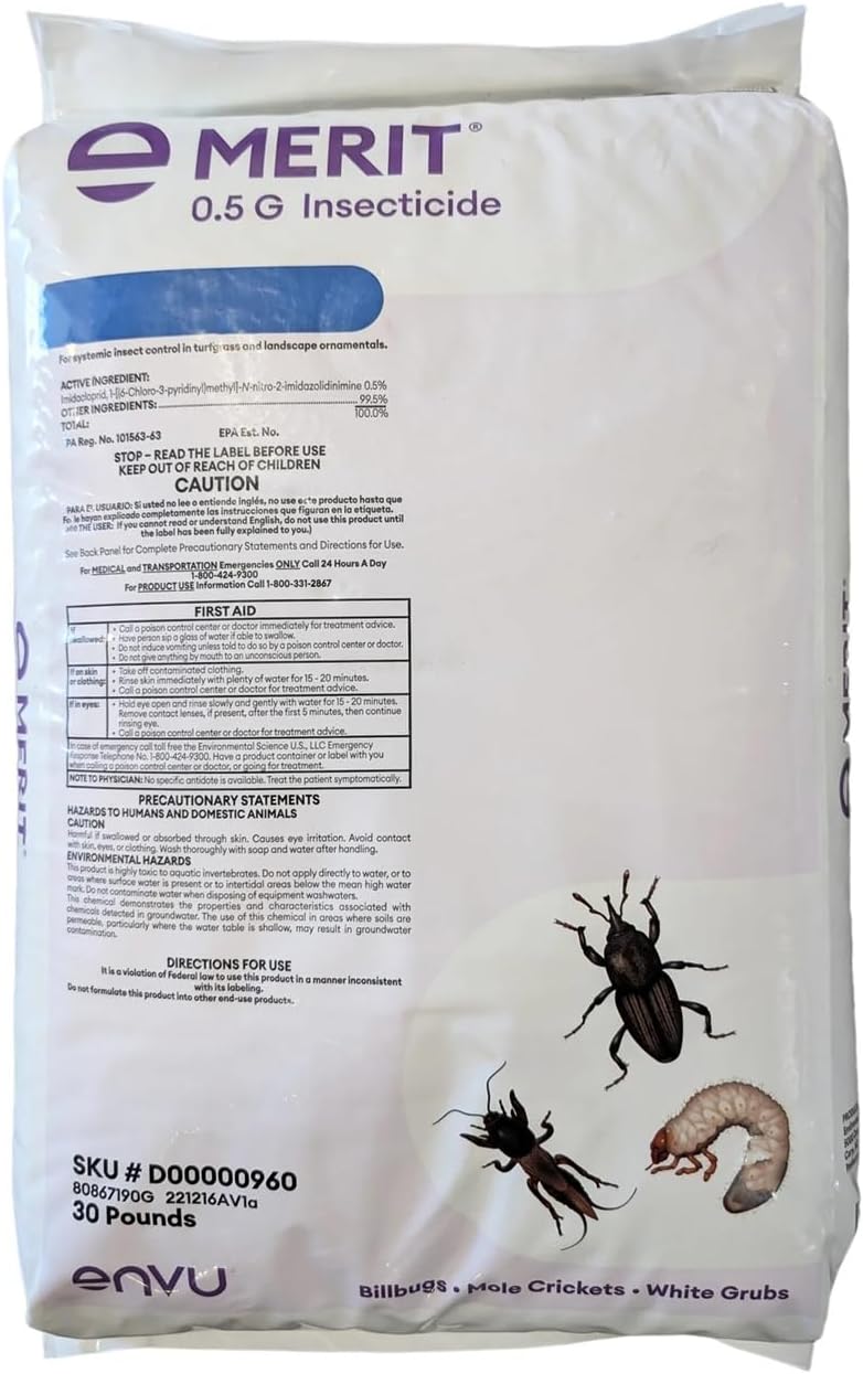 Bayer - Merit 0.5 Granular Systemic Insect Control - 30 Pound Bag
