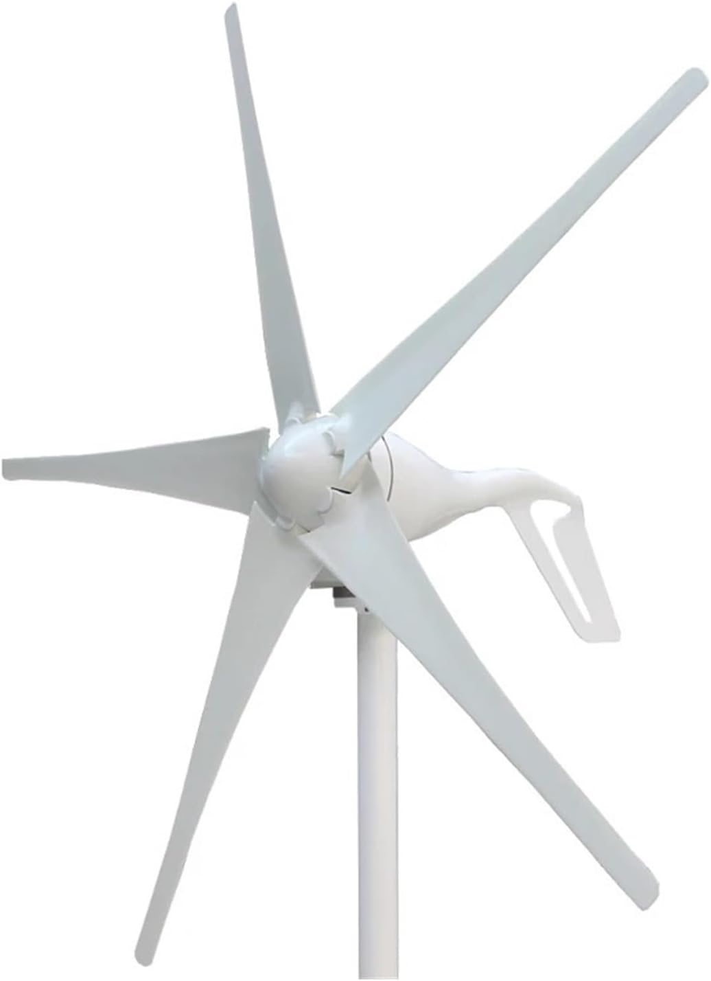 Wind Turbines, Small 5 Blades for Option 300w 12v 24v DC Wind Turbine Generator with 5 Blade 2.5m/s Low Wind Speed Starting Wind Turbines(24V)