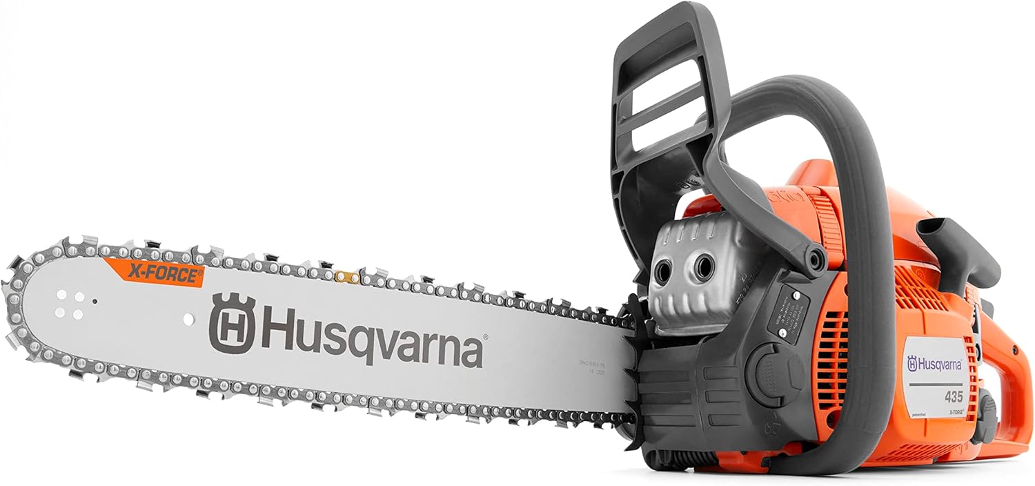 Husqvarna 952991679 40.9cc 2.2 HP Gas 16 in. Rear Handle Chainsaw (Renewed), Orange
