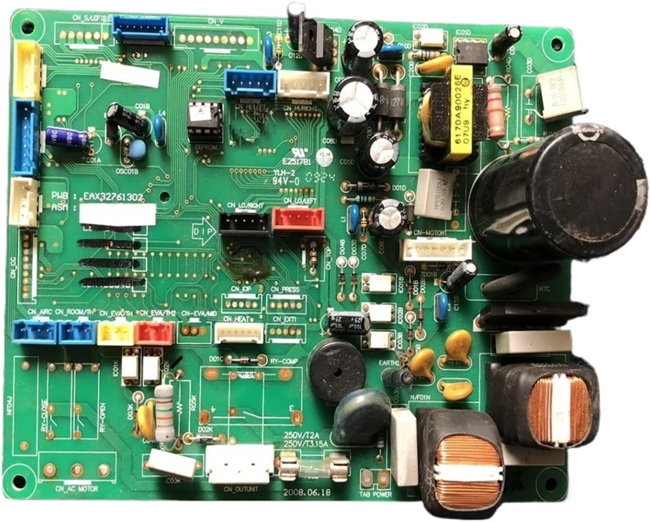 For Air Conditioner ，Compatible For LG， Computer Board EBR60479702 EAX32761302 EBR341577 6870A90105Z 6870A90105V 6871A20777 Air Conditioner Mainboard(Red)