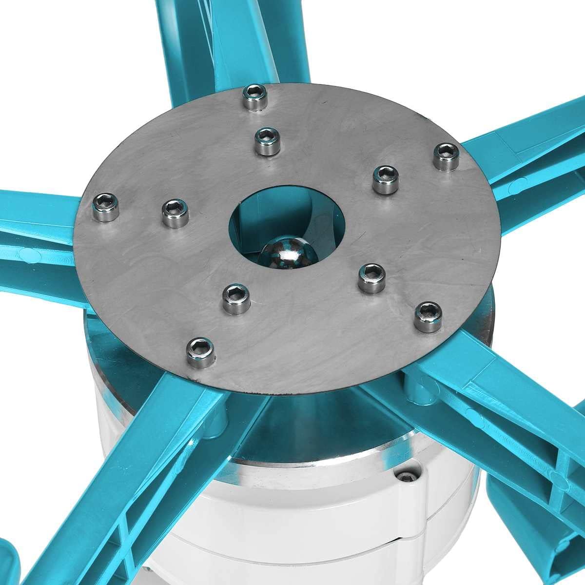 9000W 12V 24V 5 Blades Lantern Wind Turbines Generator Vertical Axis Motor Kit for Home Hybrids Streetlight Use Electromagnetic