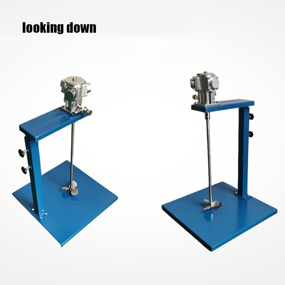 Pneumatic Mixer Automatic, 5 Gallon 20L Paint Stirring Machine, Stepless Speed Regulation, Height Adjustable, Stainless Steel Blade, Stir Well, for Paint Mixing in Paint FA(