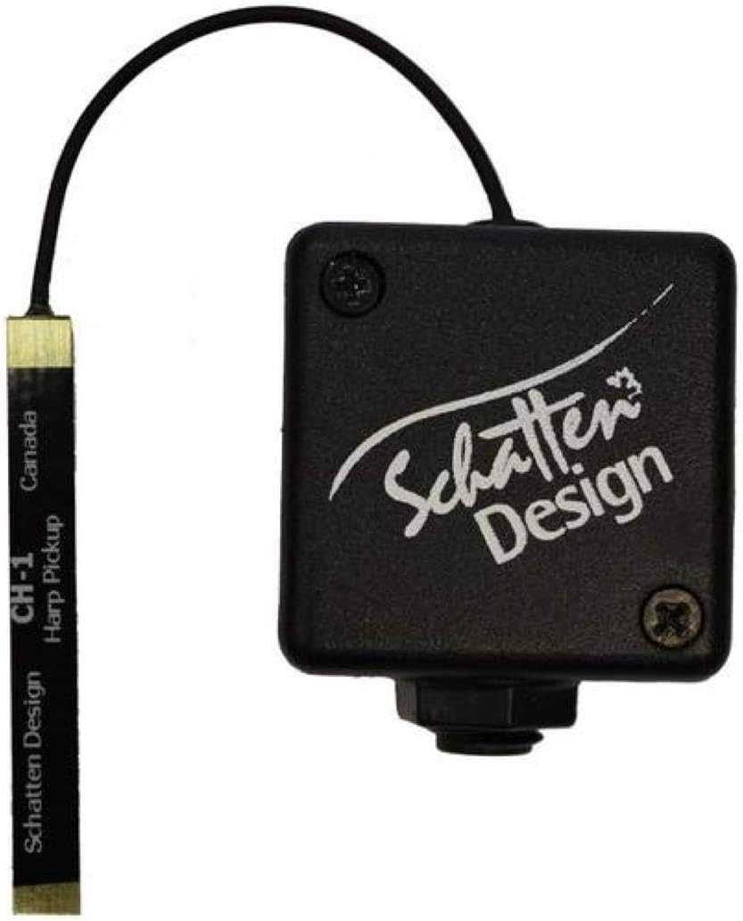 Schatten CH-1 Celtic and Small Harp Passive Pickup with Clip-On Jack