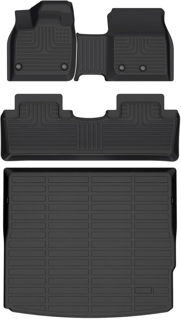 for Nissan Ariya Floor Mats 2023 2024 2025 Car Mats for Nissan Ariya Accessories All Weather Floor Mats Cargo Liner 2023-2025