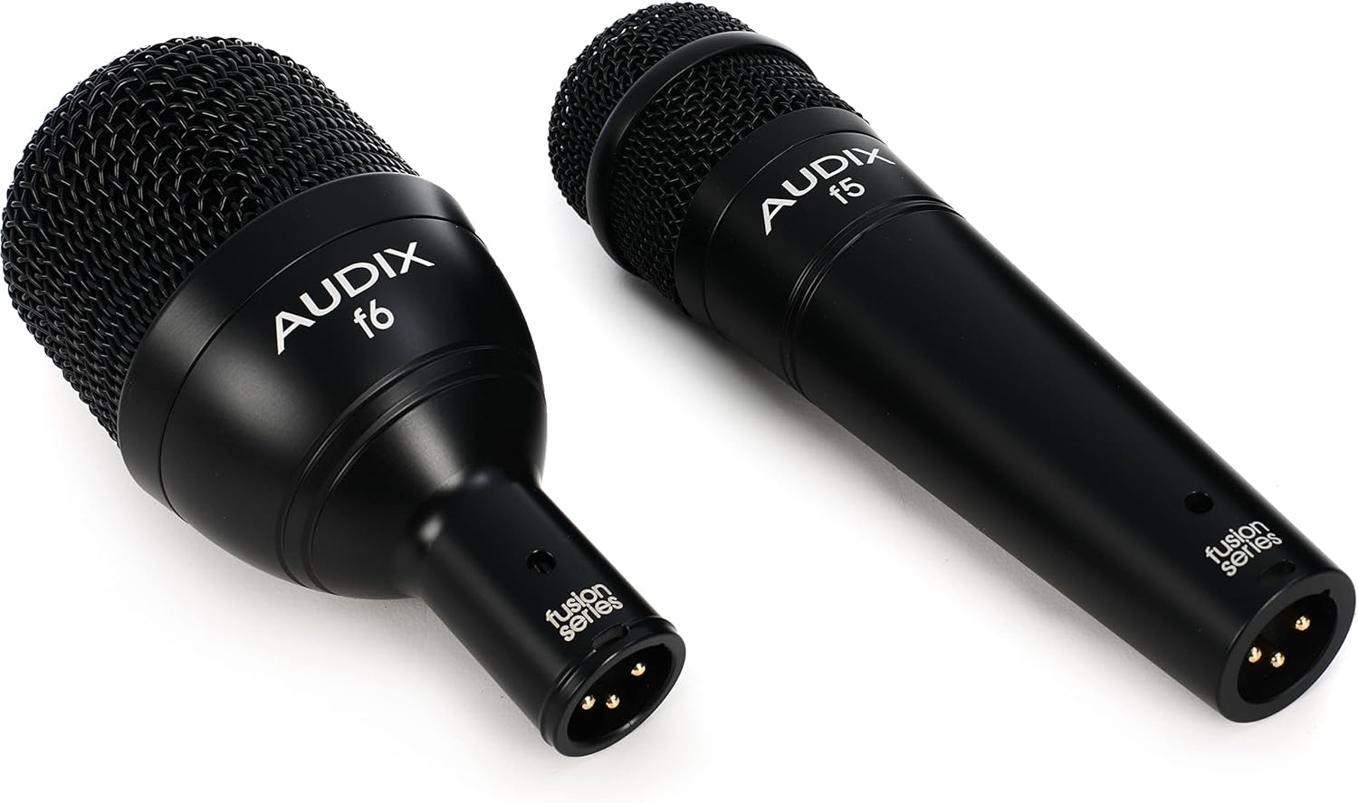 AUDIX FP7 Fusion Series 7-Piece Drum Mic Kit for Kick, Snare, Toms, and Overheads with Travel Case - Black