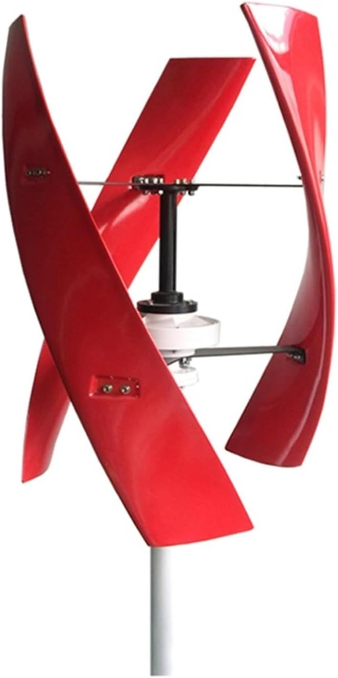 Wind Turbine Generator Kit, Wind Power Turbine nerator 10KW 12V 24V 48V Home 10000W Vertical Axis Free Energry Alternator Windmill for Hybrid Solar Wind System(Blue,48V_10KW)