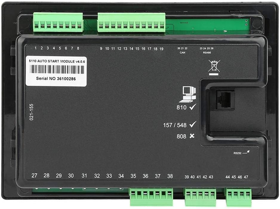 Generator Controller 5110, Generator Controller Module LCD Display Panel DSE5110 Generator Controller Module