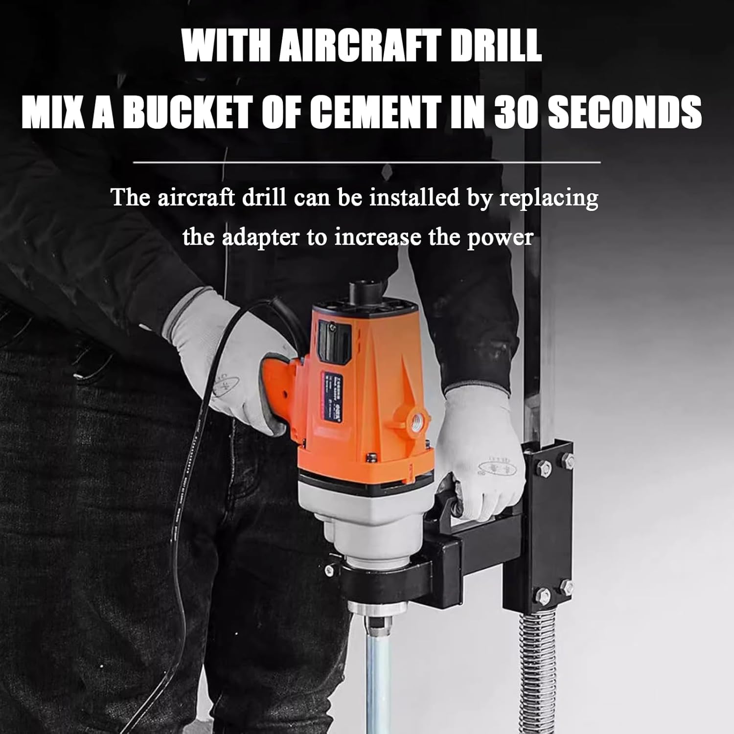 Pneumatic Paint Mixer Automatic Paint Mixer Machine, 2800W Electric Tank Mixer Machine, Power Air Agitator, for Ink Dissolver Agitator