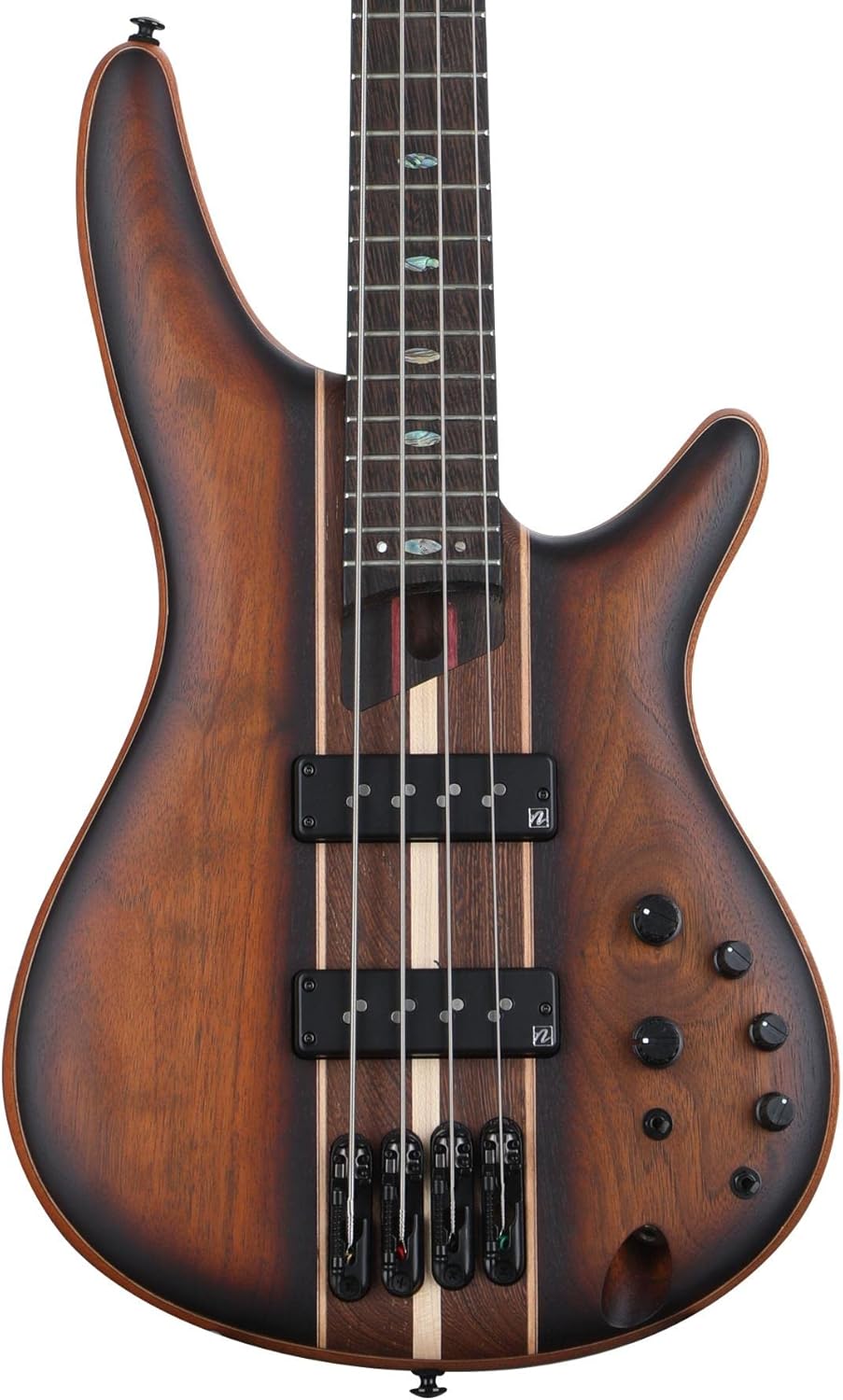 Ibanez Premium SR1350B 4-string Bass Guitar - Dual Mocha Burst Flat