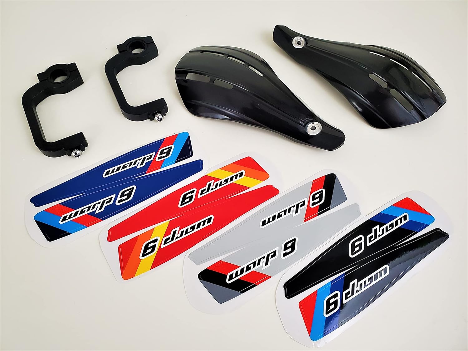 Warp 9 E-Moto Hand Guards for Surron Light Bee, Talaria Sting, Talaria XXX, E-Ride Pro SS, Also Other E-Bikes, HandGuards for E-Moto.