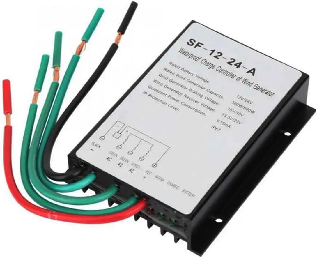 12000W Wind Generator Charge Controller, 24V 48V 96V Waterproof Wind Turbine Power Generator Charge Regulator