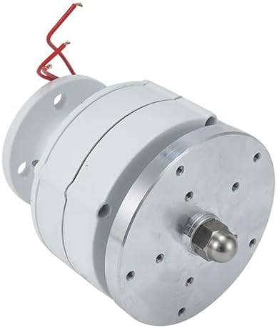 12000W Wind Turbine Generator for Home & Street Lighting, 12V/24V, 5-Blade Low RPM Windmill with Controller, Durable & Efficient Red Design