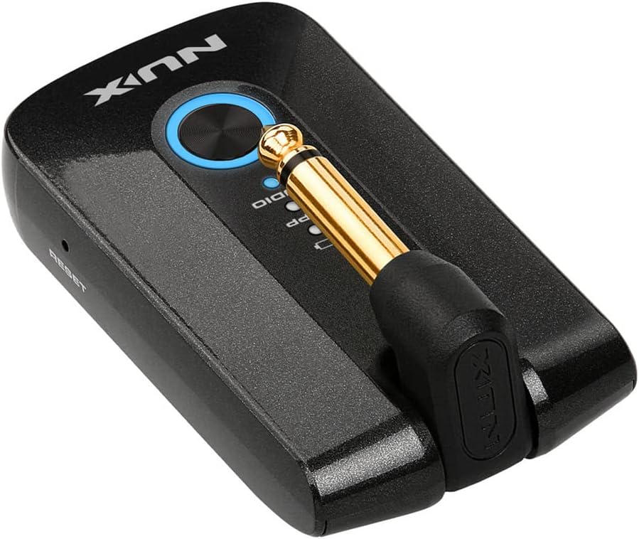 NUX Mighty Plug Pro MP-3 Headphone Amp for Guitar/Bass, Various Effects, Amp Modeling, Silent Practice，512 Samples IR Resolution，5hrs Playing Time