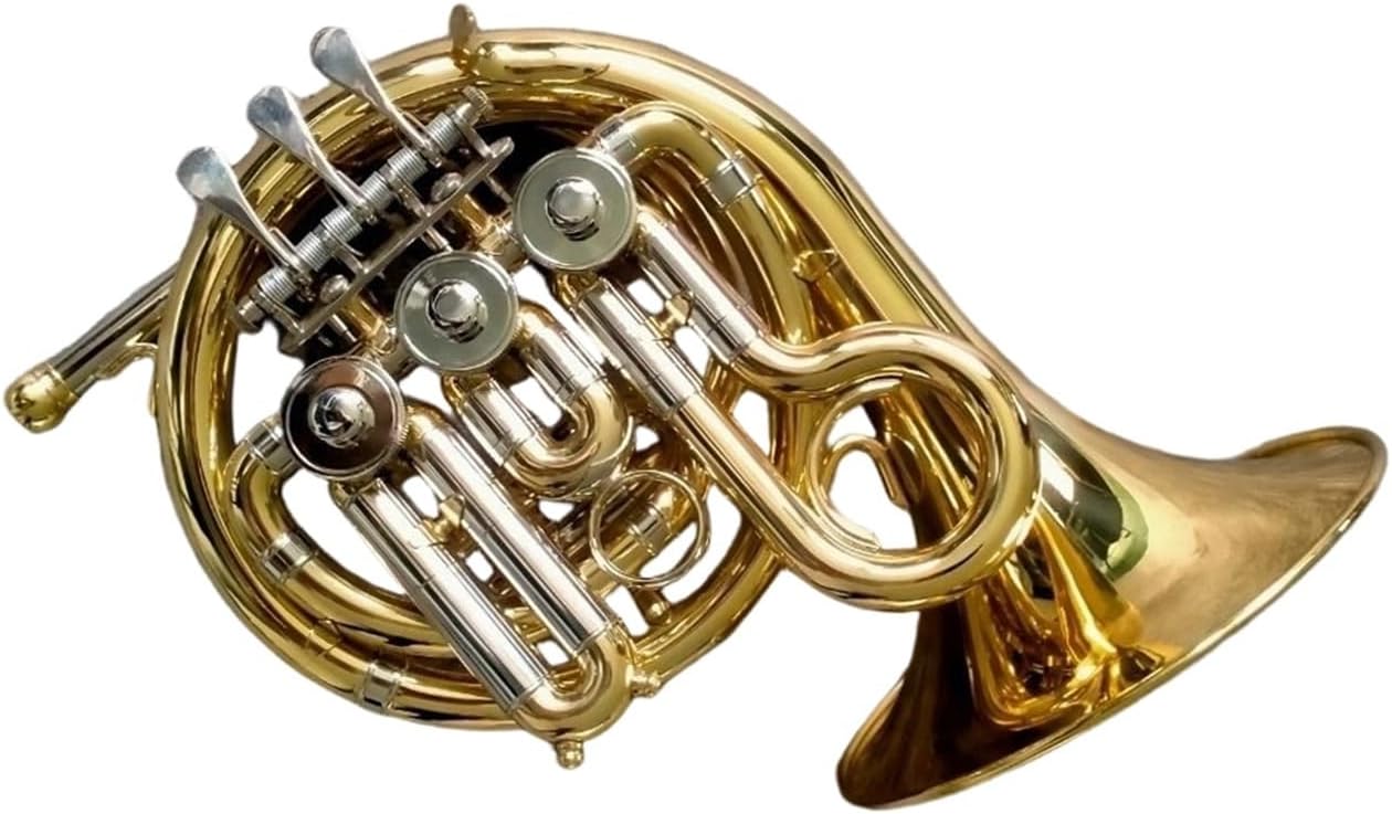 4 Key French Horn French Horn Conjoined Transposition Four Key Double Row Playing Instrument