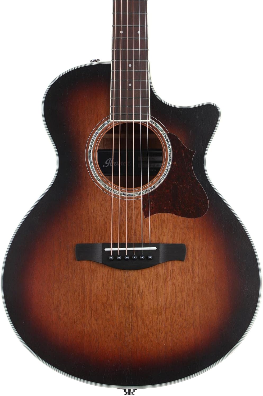 Ibanez AE240JRMHS Acoustic-electric Junior Guitar - Mahogany Sunburst Open Pore