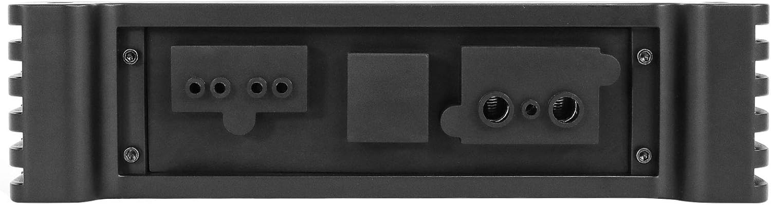 Rockville DBM25 Marine Amplifier, 1500W Peak/375W Dyno RMS, 2 Channel, 2 or 4 Ohm, Waterproof Design, Adjustable Crossover, Remote Bass Control for Boats and Marine Audio