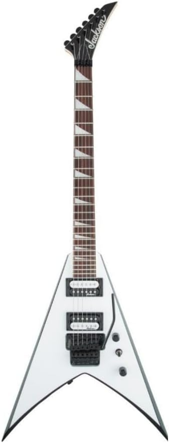 Jackson JS Series King V JS32 - White with Black Bevels