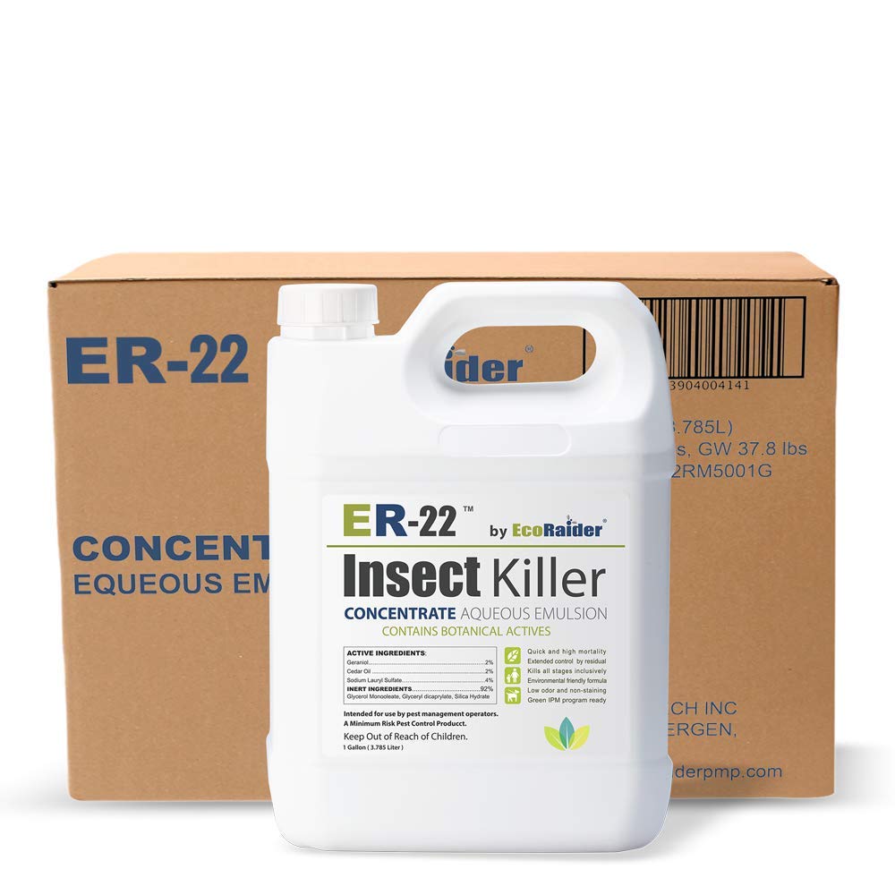 Professional Insect Killer CE (Concentrte) for Bed Bugs, 100% Efficacy Also Kills Eggs and Resistant Strains, Extended Residual, Green and Non-Toxic