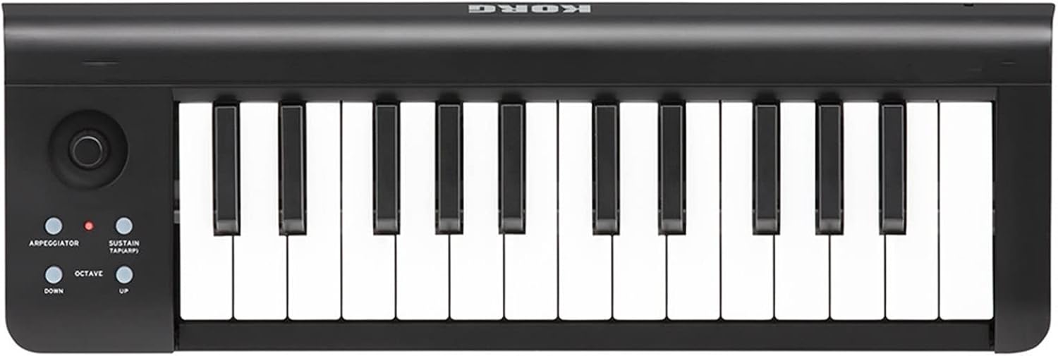 Keyboard Piano 25-Key MIDI Controller Compact USB MIDI Keyboard Controller USB