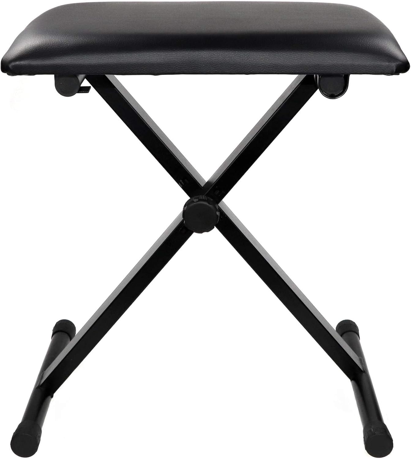 Longeye Piano Keyboard 88 Keys Set, Portable Digital Piano with Double-X Stand, Adjustable Keyboard Bench, Carrying Case, Sustain Pedal, Key Stickers, Music Rest, Headphones Black