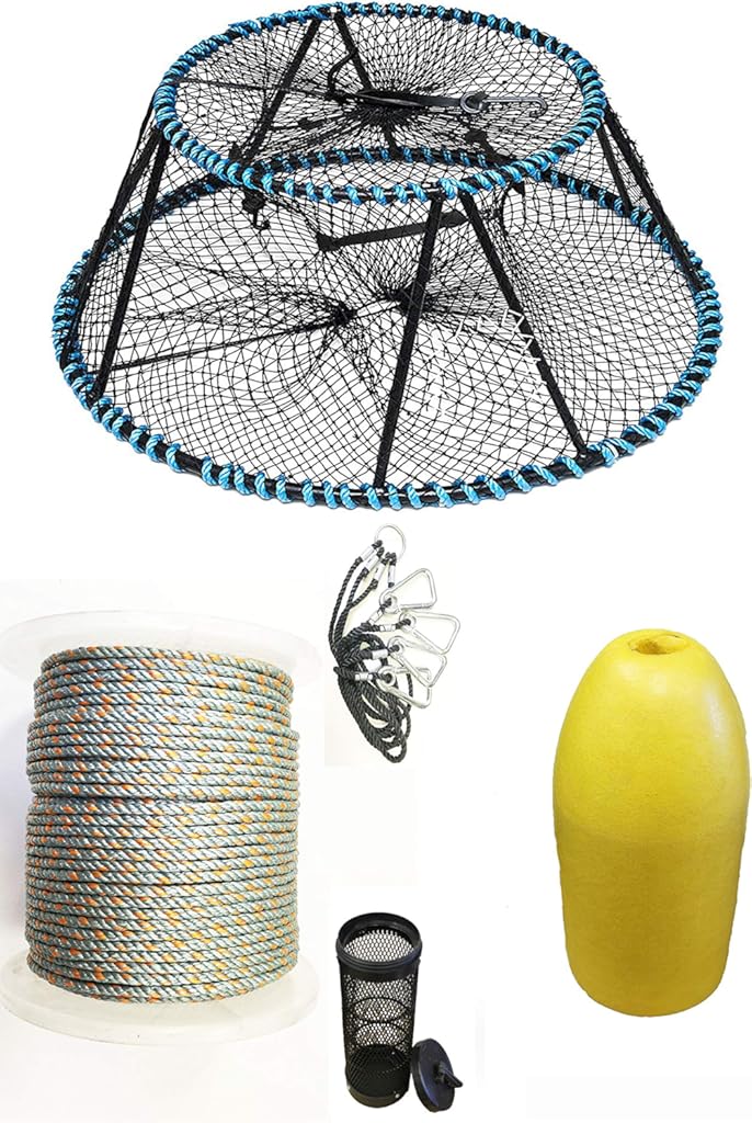 KUFA Sports Vinyl Coated Tower Style Prawn Trap(30