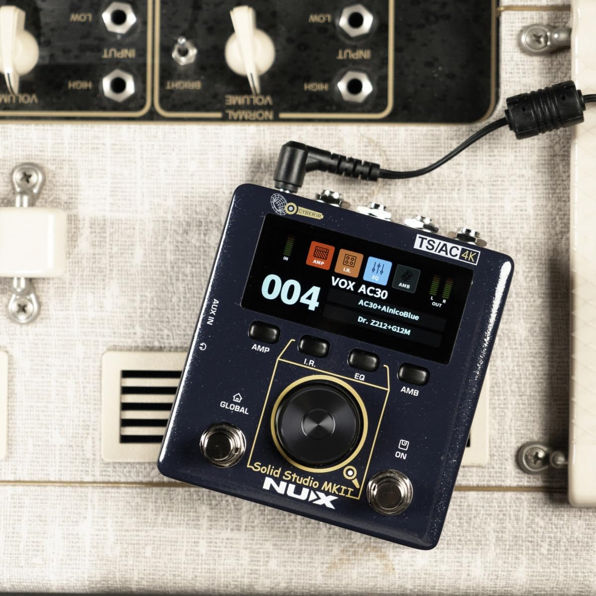 NUX Solid Studio MKII Preamp, Power Amp Simulator, IR Loader