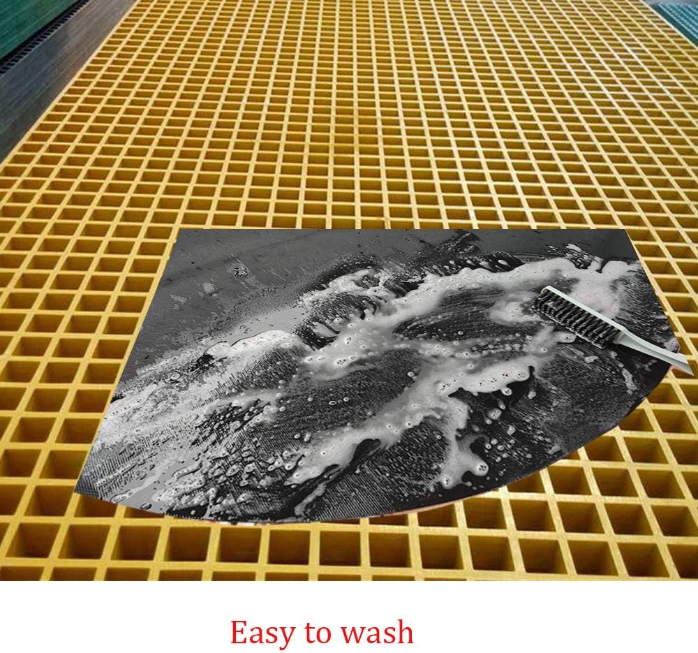 Chimineas Mat for Deck,Protection Grill & Patio Fire Pit Pad Hearth Rug, Fireproof Mat, Deck Protector for Wood Burning Fire Pit, Gas Fire Pit, Charcoal Grill (36x48Inch)