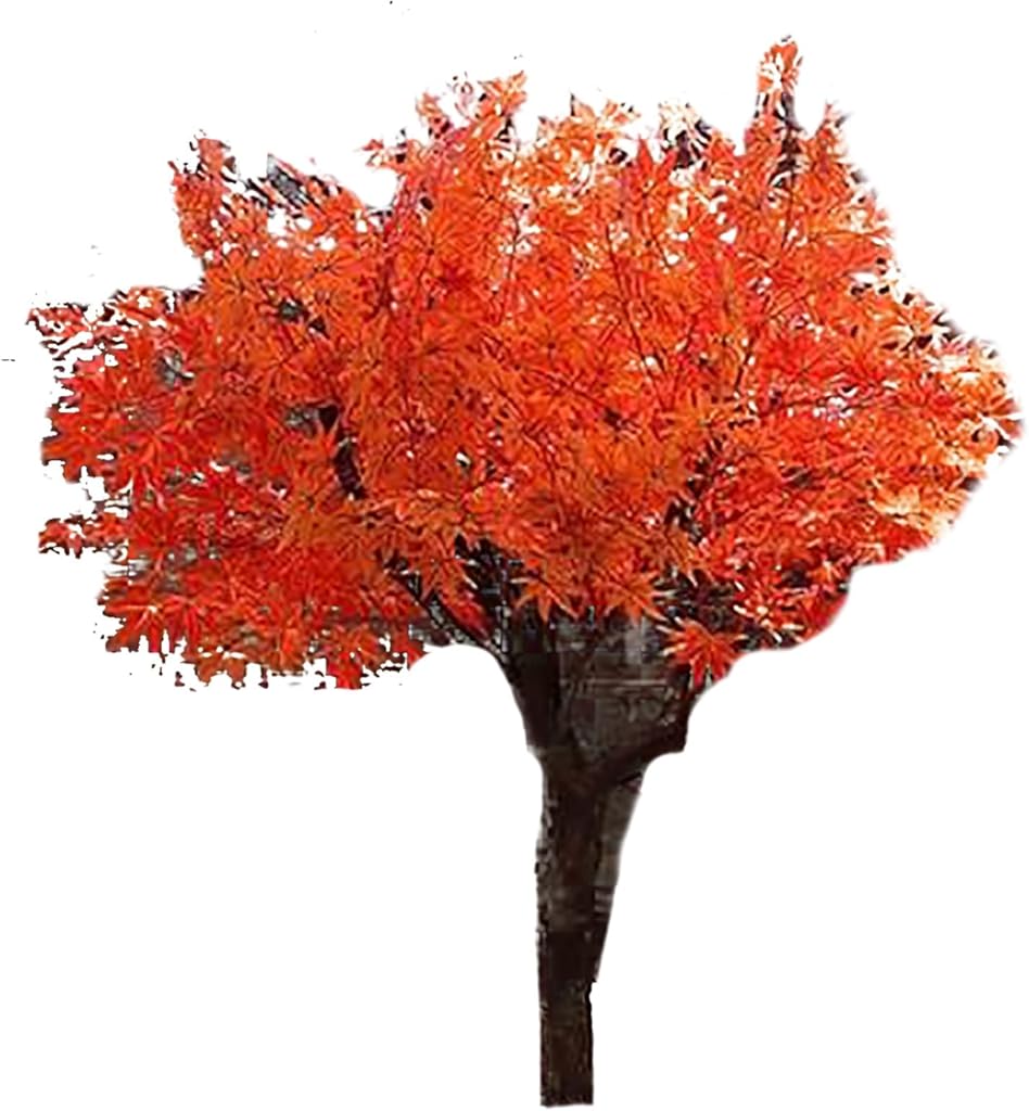 Artificial Red Maple Tree, Extra Large & Realistic Faux Plant for a Bold Visual Impact in Your Interior Design(10ft)