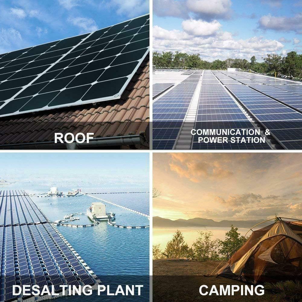 800 Watts 24V Wind-Solar Generator Kit: 400W Wind Turbine(6 Blades) & 4PCS 100W Poly Solar Panels & 30A Solar Charge Controller &Wind Controller (for 24V System Array)