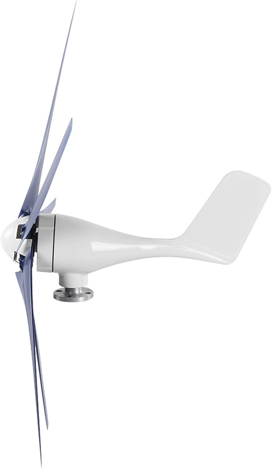 1200W Small Wind Generator Kit 5 Blade Windmill Generator Wind Power Generator with Controller for Marine Home (12V)