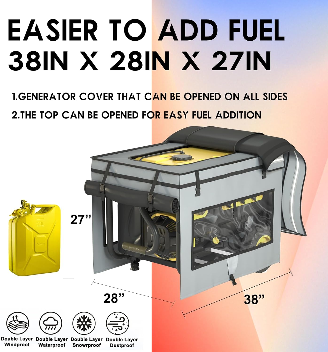 Generator Covers While Running,38