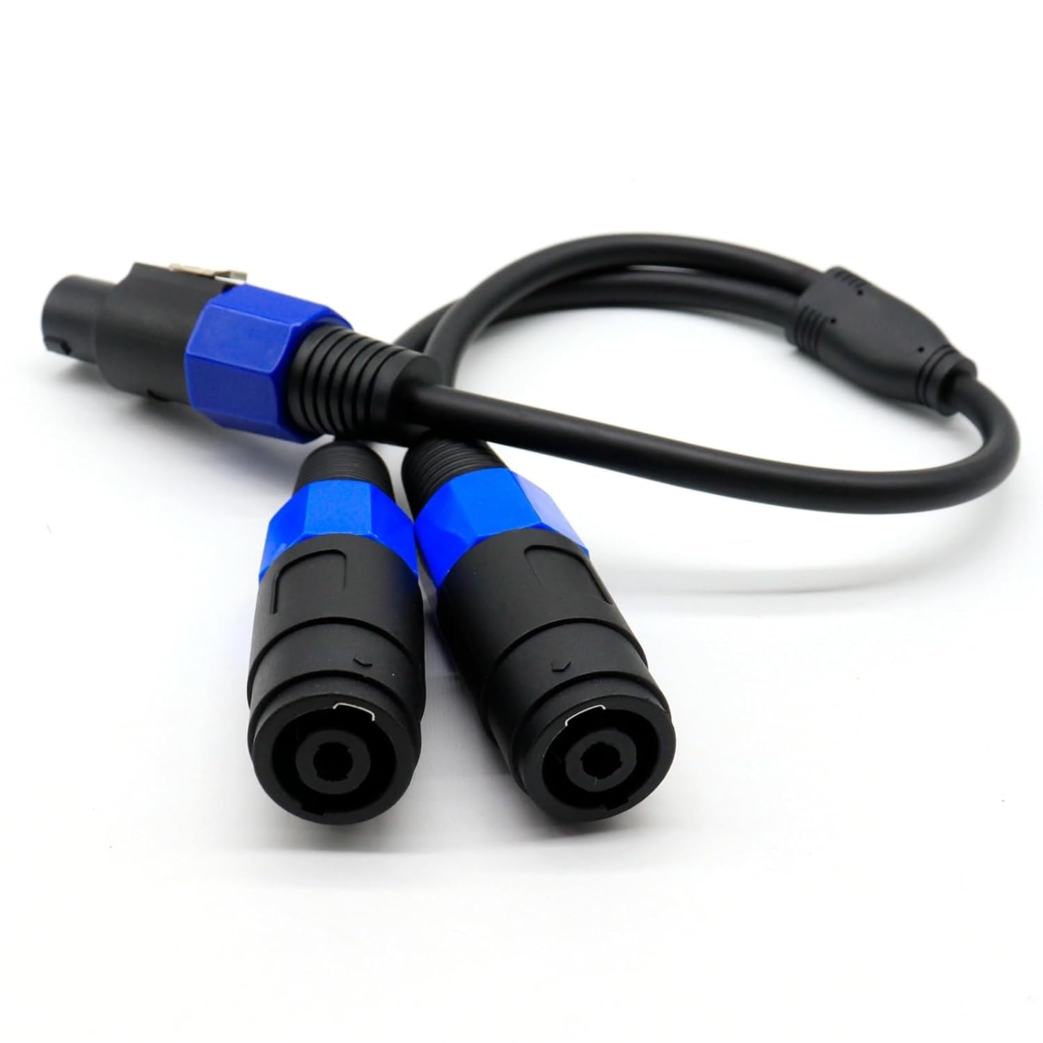 Splitter Cable 1 Male to 2 Female/1 Female to 2 Male 0.5meter Speaker Audio Cable Speak-on Connection Cable(1 Male to 2 Female)