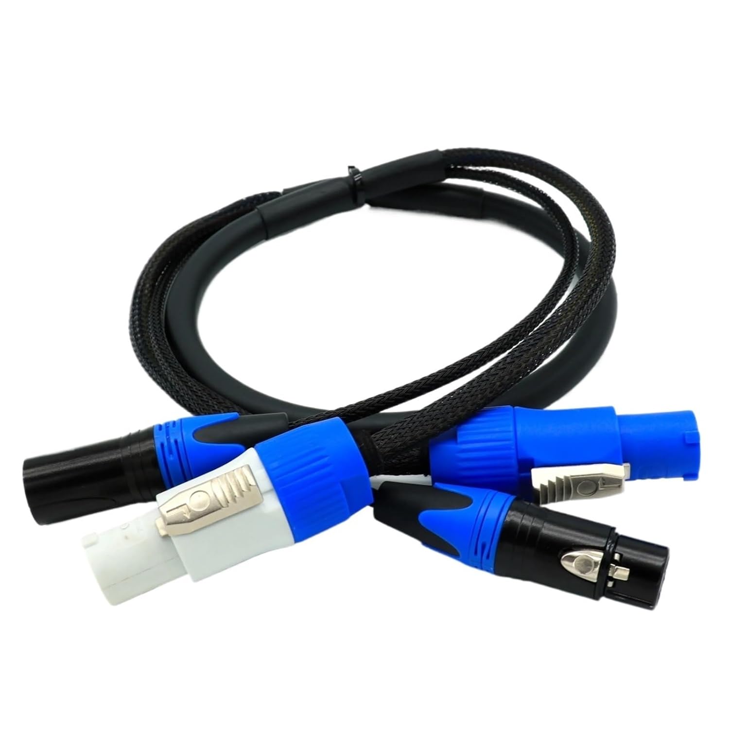 DMX Power Cable Combo XLR Signal Line for Stage, Wedding, DJ & Disco(5)