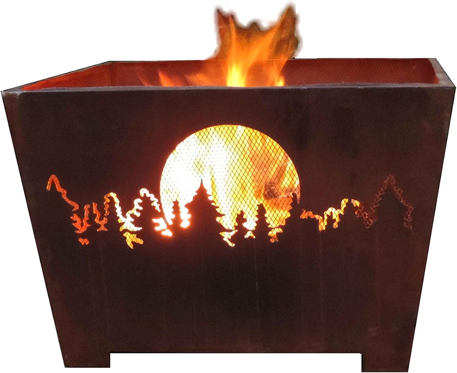 Esschert Design FF1003 Forest and Moon Fire Basket