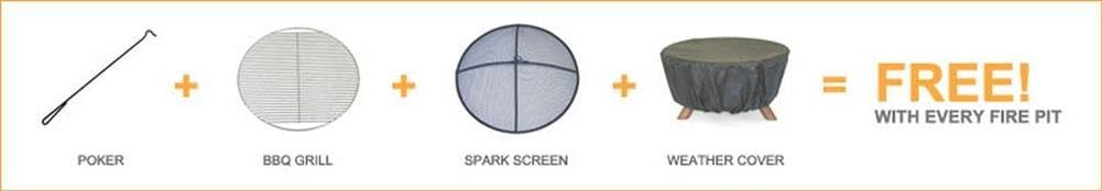 Patina Products F225, 30 Inch University of Miami Fire Pit