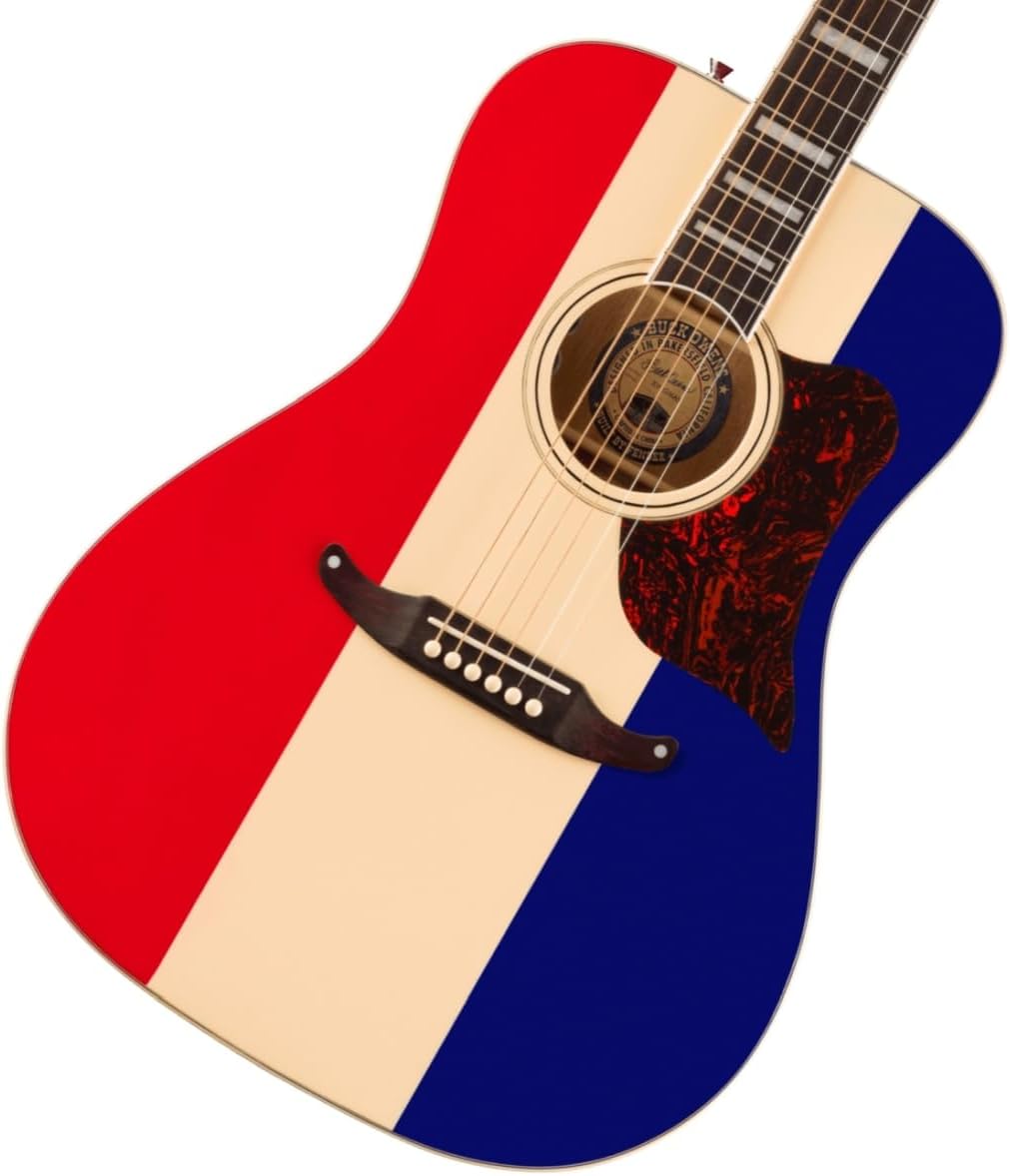 Fender Buck Owens Kingman Acoustic-electric Guitar - Red, White, and Blue