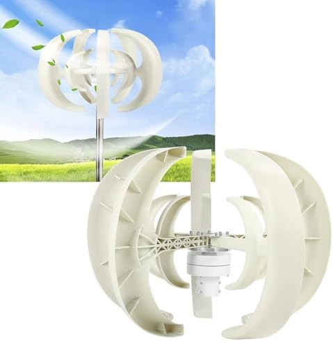 600W Vertical Axis Wind Turbine Generator Kit - 12V/24V AC, Low Start Speed, Perfect for Home & Street Lighting, Renewable Energy, Eco-Friendly Power Solution
