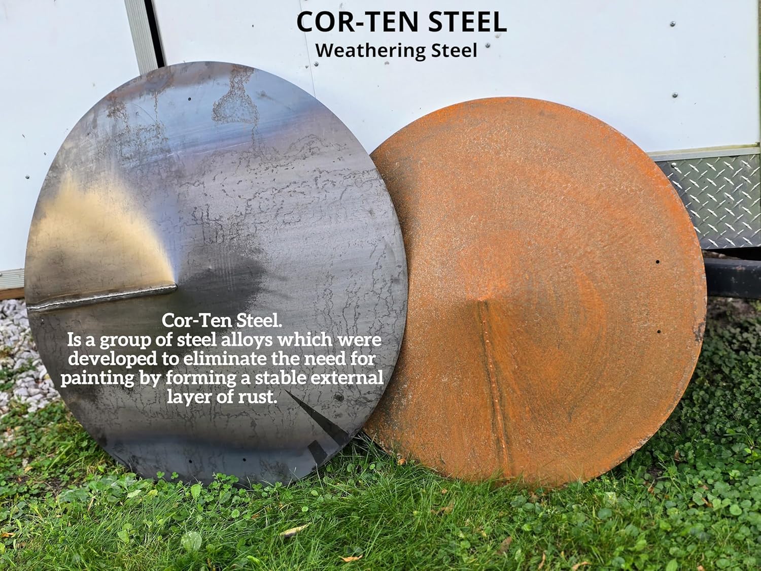 Fire Pit Cover Conical Shape 39