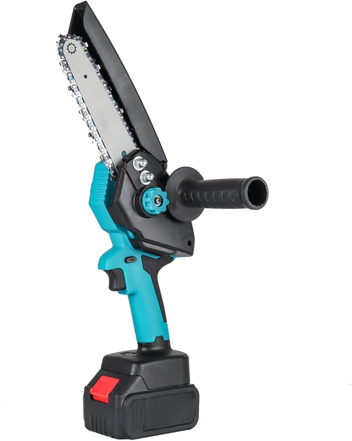 8 Inch Mini Chainsaw Cordless with 1 Battery, 21V 4.0AH Battery Powered One-Hand Handheld Chain Saw, Small Electric Operated Chainsaw for Gardening