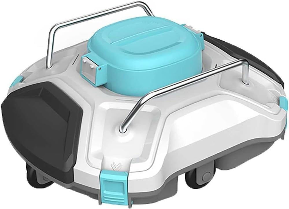 Cordless Autonomous Pool Vacuum Cleaner, Robotic Pool Cleaner, Self-Parking, with 110 Mins Maximum Runtime, Pool Vacuum