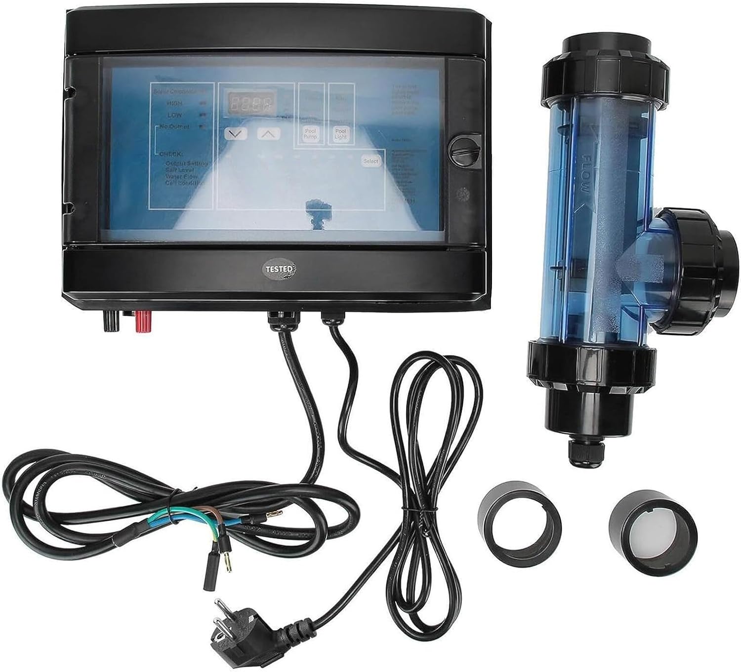 Swimming Pool chlorinator, Water Treatment Machine, Salt Water Pool chlorinator, Salt Chlorine Machine, Chlorine Generator for Swimming Pool, spa(50g/h)