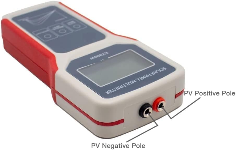 Solar Panel Tester/EY800W Solar Panel Meter/PV Testing Instrument Ultra Open Circuit Voltage Auto/Manual MPPT Clear LCD