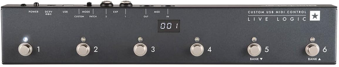 Blackstar Live Logic 6-button MIDI Footcontroller