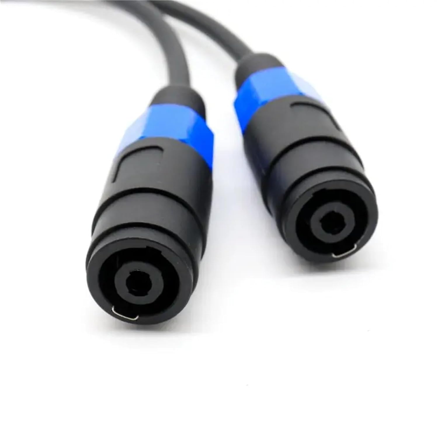 Speakon Splitter Cable 1M2F & 1F2M - 0.5m 4-Core Y-Cable for PA Systems & Studio Use(1Female to 2Male0.5m)