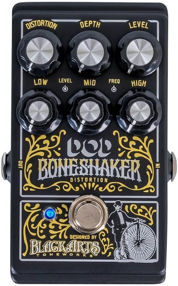 Digitech DOD-BONESHAKER Signature Designer Distortion Pedal with 3-Band Parametric EQ