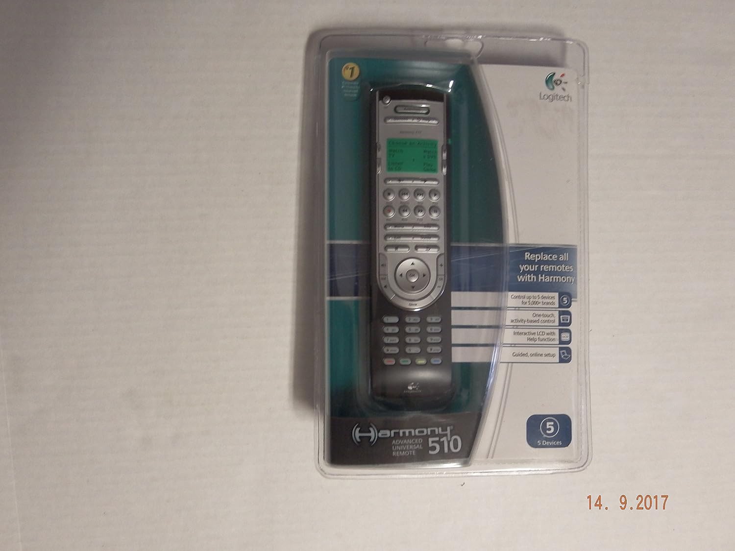 Logitech Harmony 510 Advanced Universal Remote Control