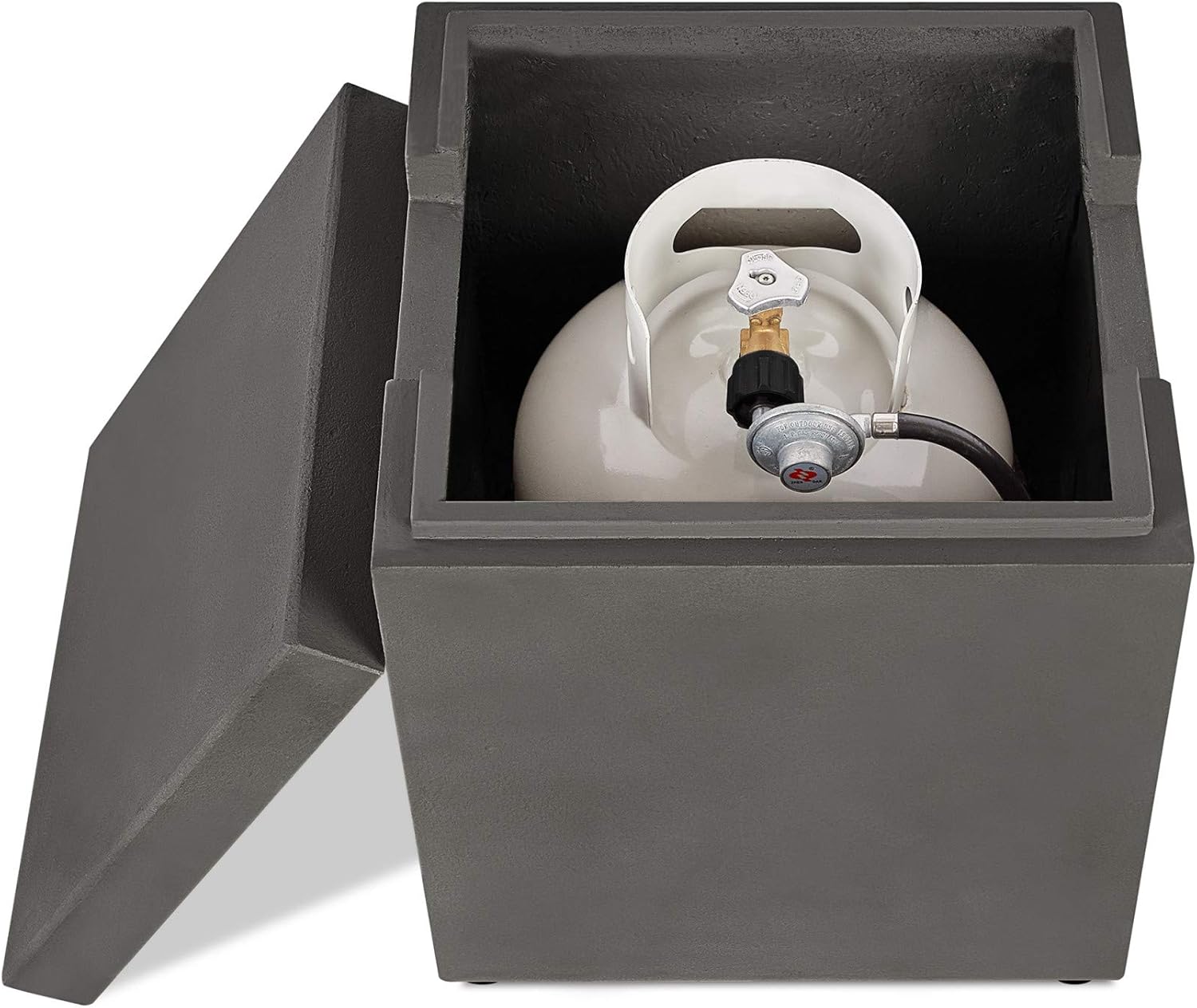 Real Flame 135 Tamarack Propane Tank Cover for Real Flame Fire Pits by Jensen Co. - Flint