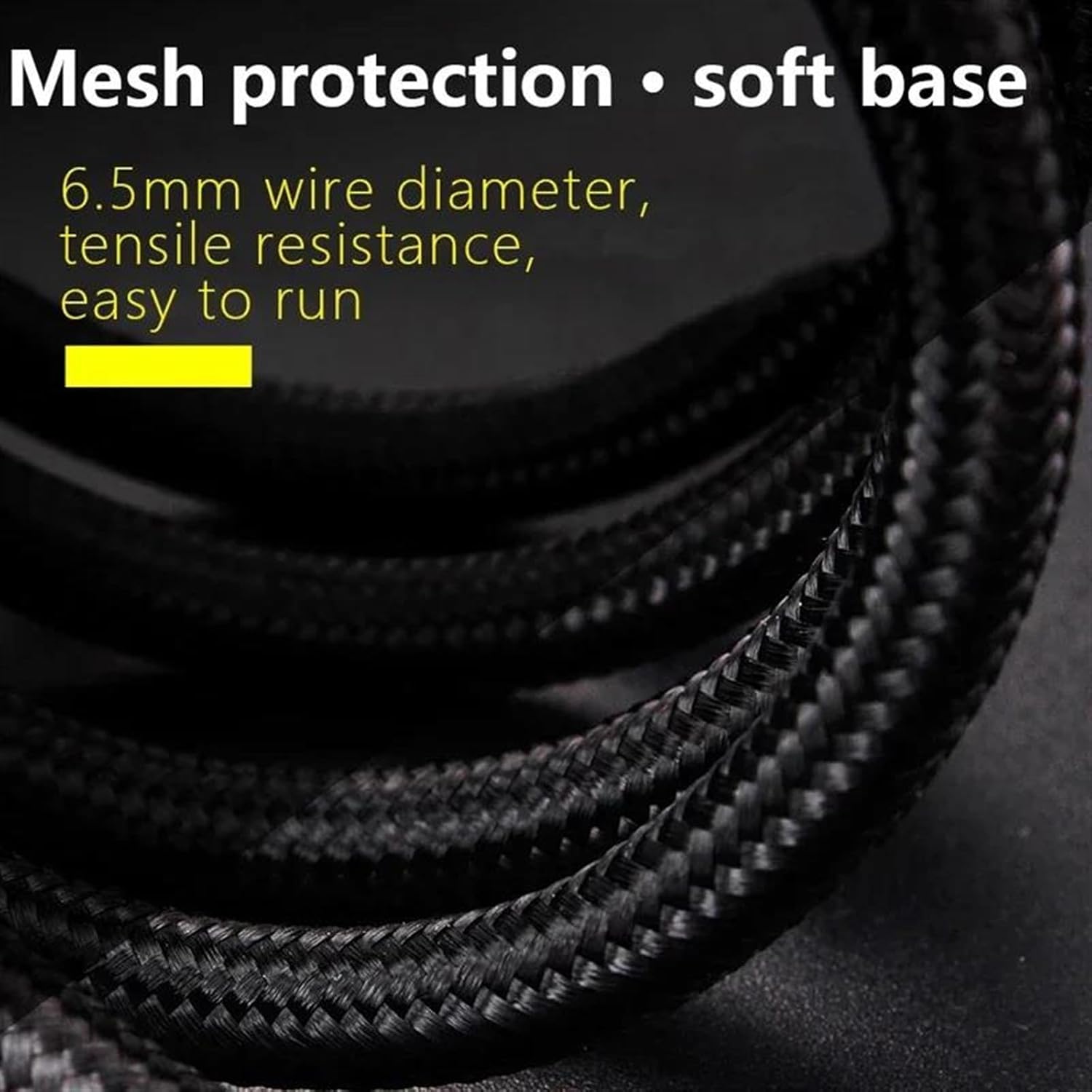 Guitar Audio Cable Cable 3.5mm to 6.5mm Cable Jack 3.5 to 6.35 Male to Male Aux Cord for Guitar Mixer Amplifier CD Player Speaker(1.5m)