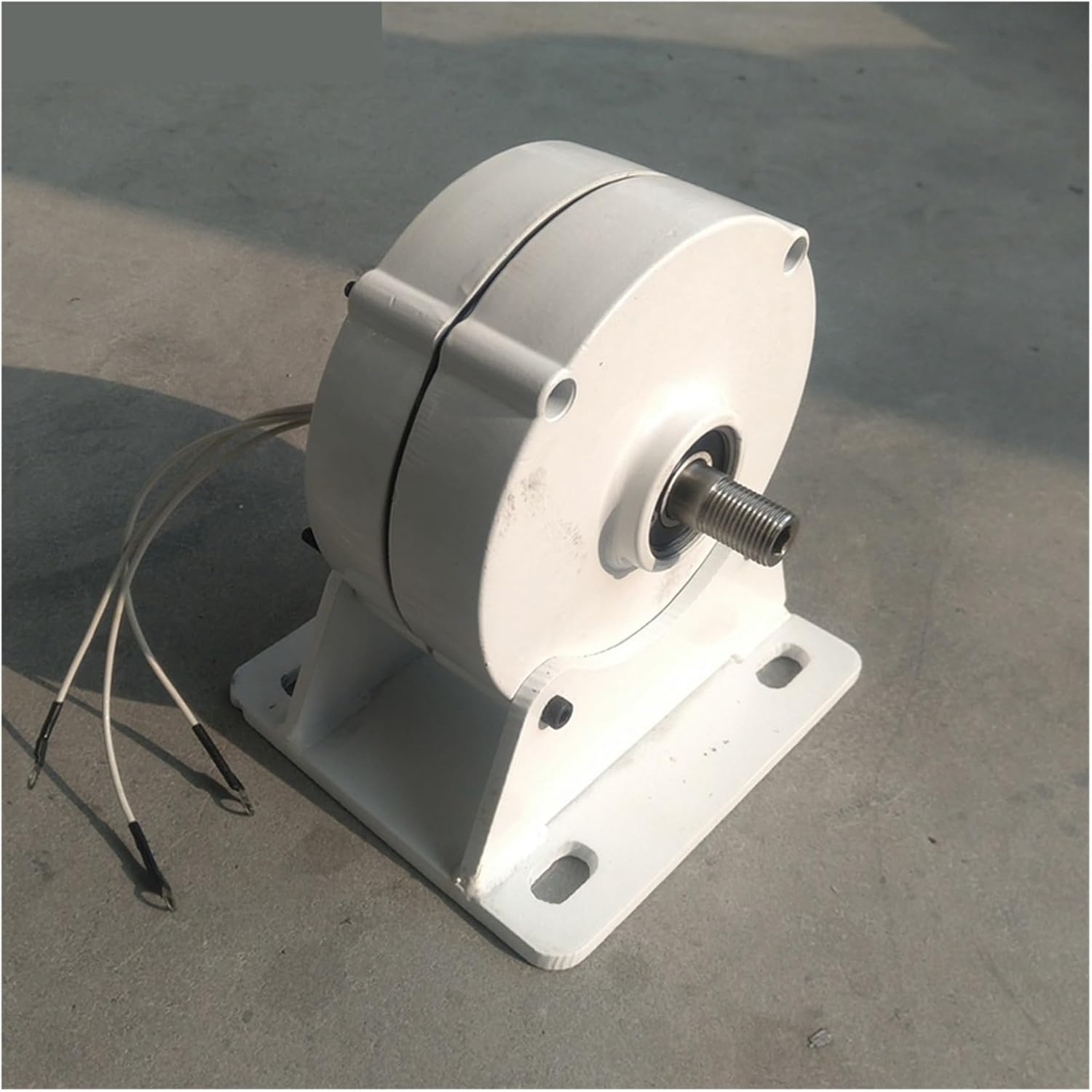 1000W 2000W 3000W 12V 24V 48V Low Speed Permanent Magnet Generator Household Motor DIY Wind Turbine 1KW 2KW 3KW Low Starting Speed for Home(with Base,48V_3000W)